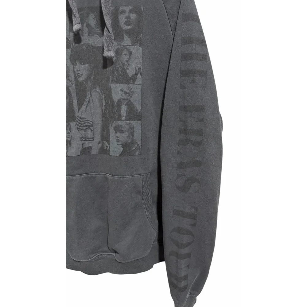 Taylor Swift‎ Exclusive Eras Tour Merch Charcoal Grey Hoodie Concert Size Medium